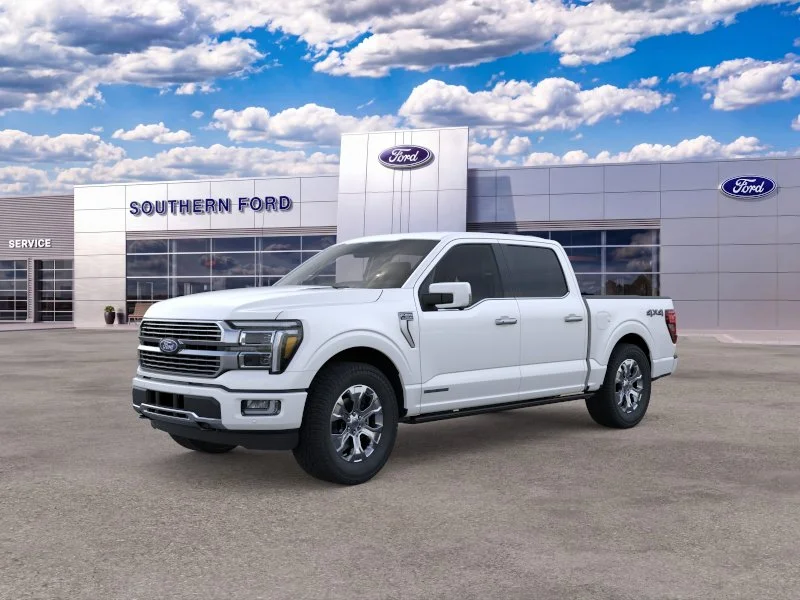 New 2026 Star White Metallic Tri-Coat Ford Platinum image 24