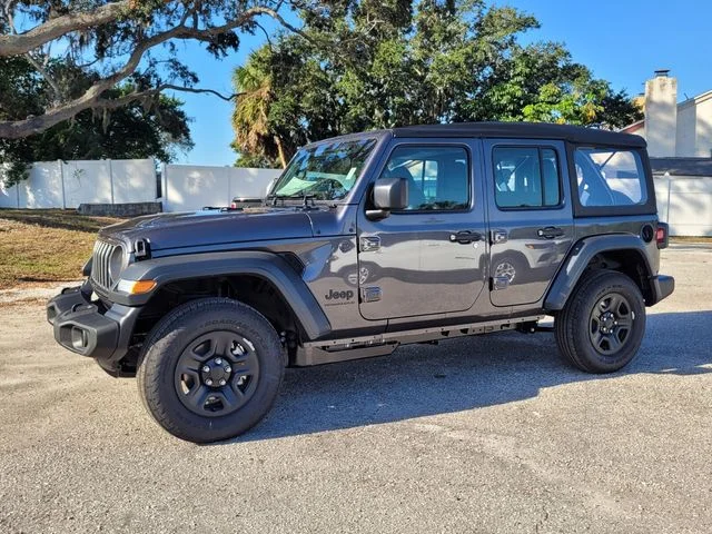 New 2026 Granite Crystal Metallic Clear-Coat Exterior Paint Jeep Sport image 3