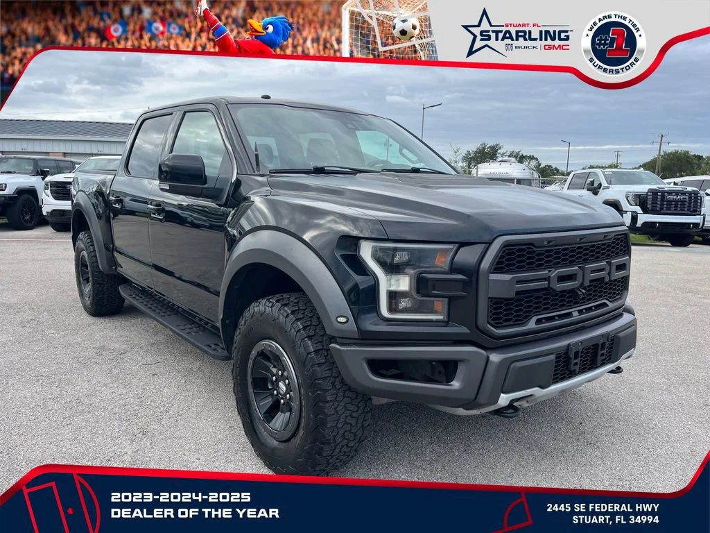Used 2018 Black Ford Raptor image 3