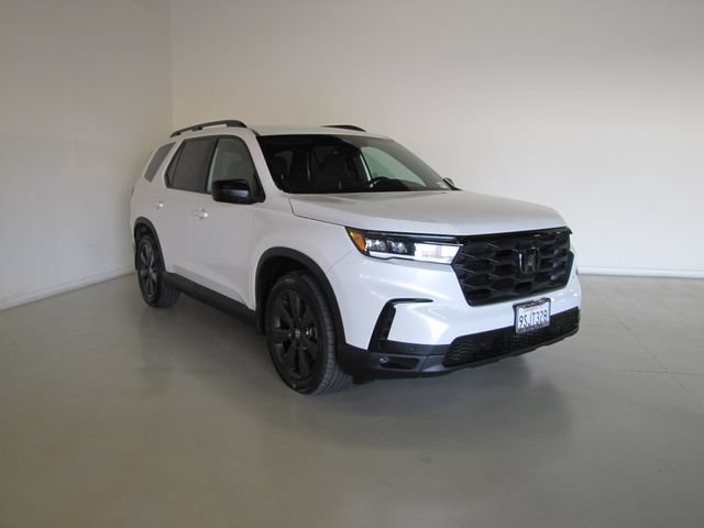 Certified Used 2025 Platinum White Pearl Honda Sport image 3