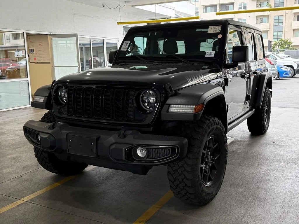 Used 2025 Black Jeep Willys image 2