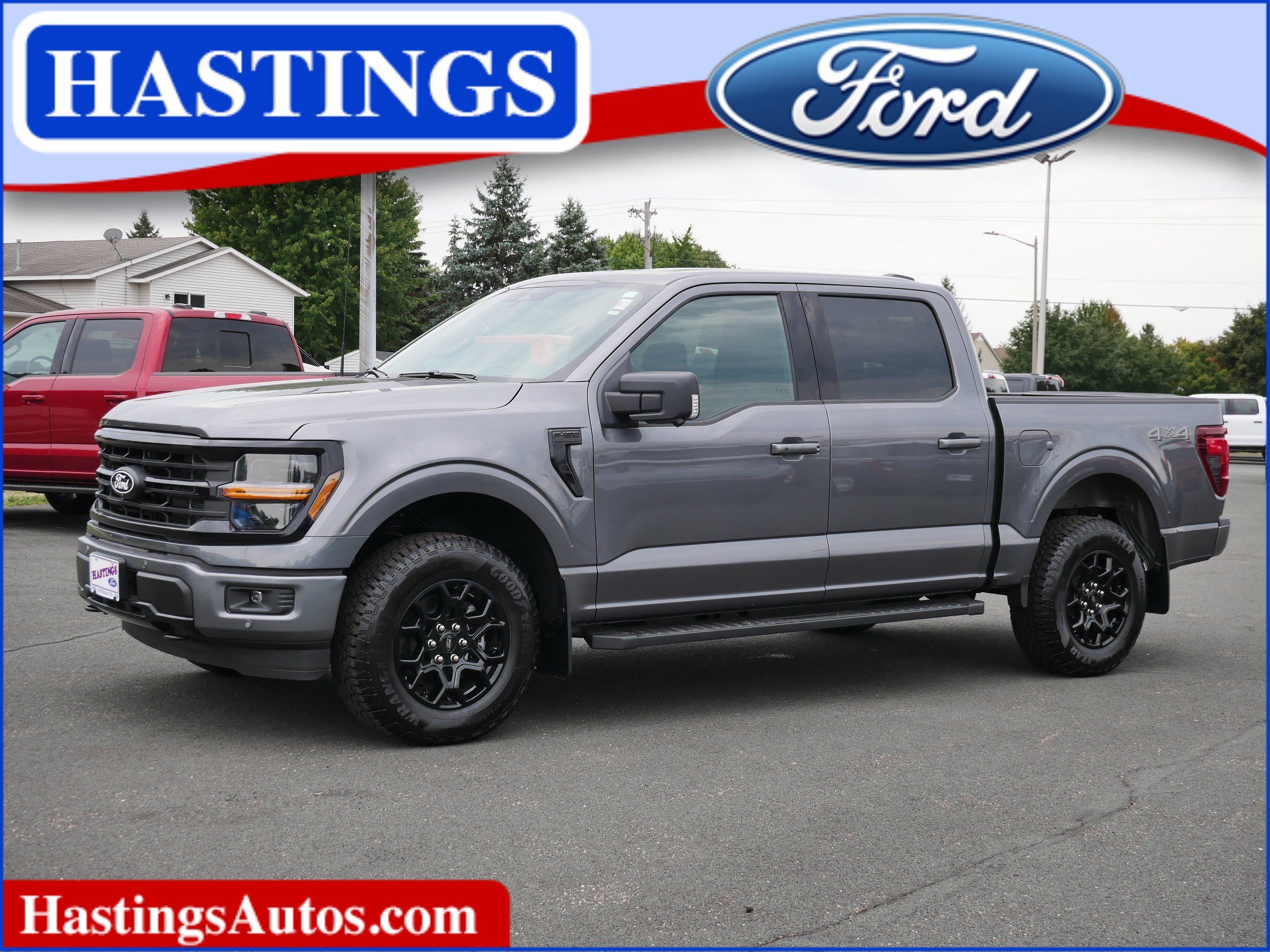 New 2026 Carbonized Gray Metallic Ford XLT image 1