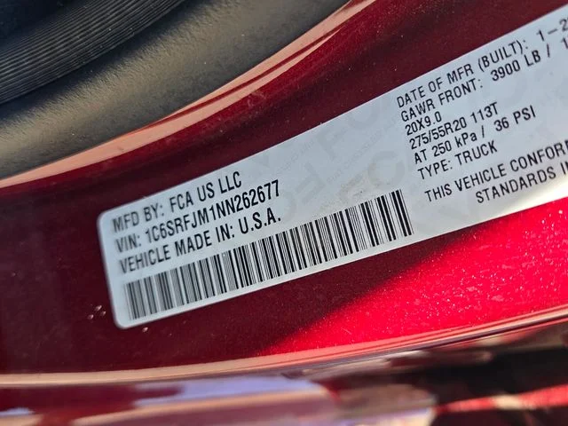 Used 2022 Red Ram Laramie image 19