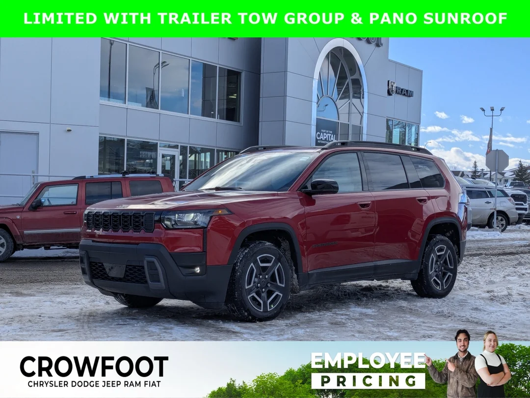 New 2026 Red Jeep Limited - - 4x4 - Power Sunroof - Power Liftgate - Remote Start & More! image 1