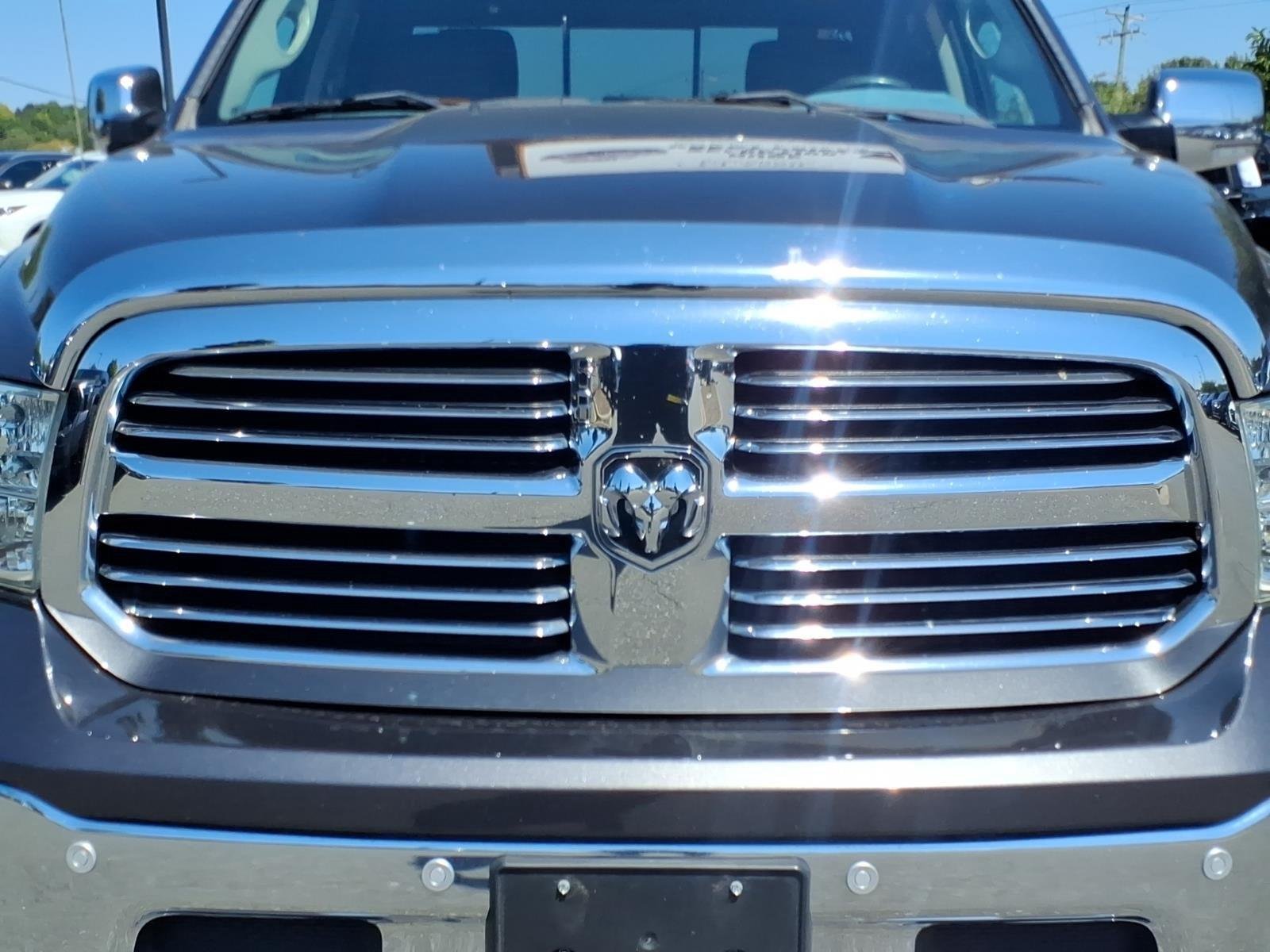 Used 2017 Granite Crystal Metallic Clearcoat Ram Big Horn image 15