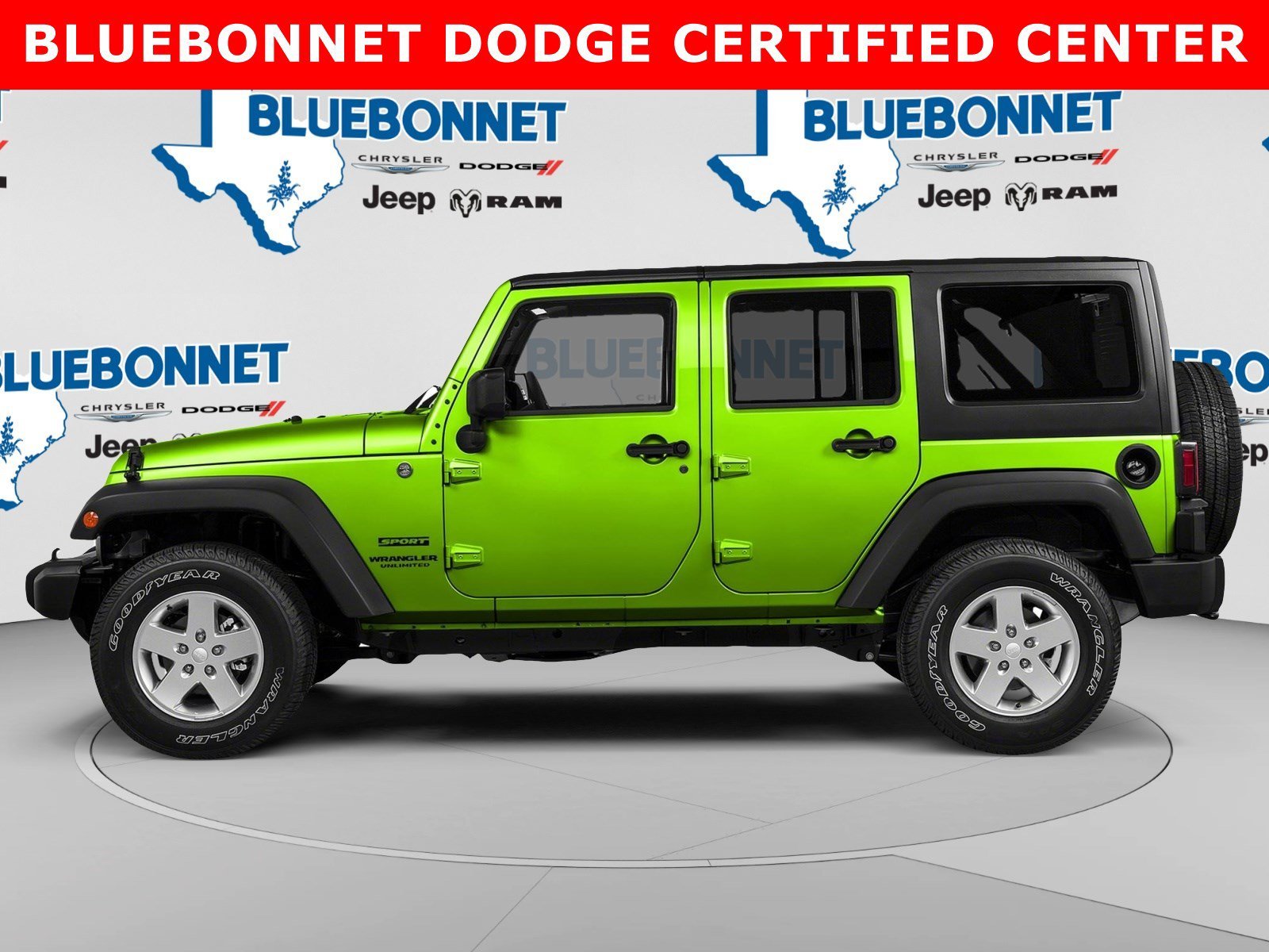 Used 2016 Hypergreen Clearcoat Jeep Sport image 3