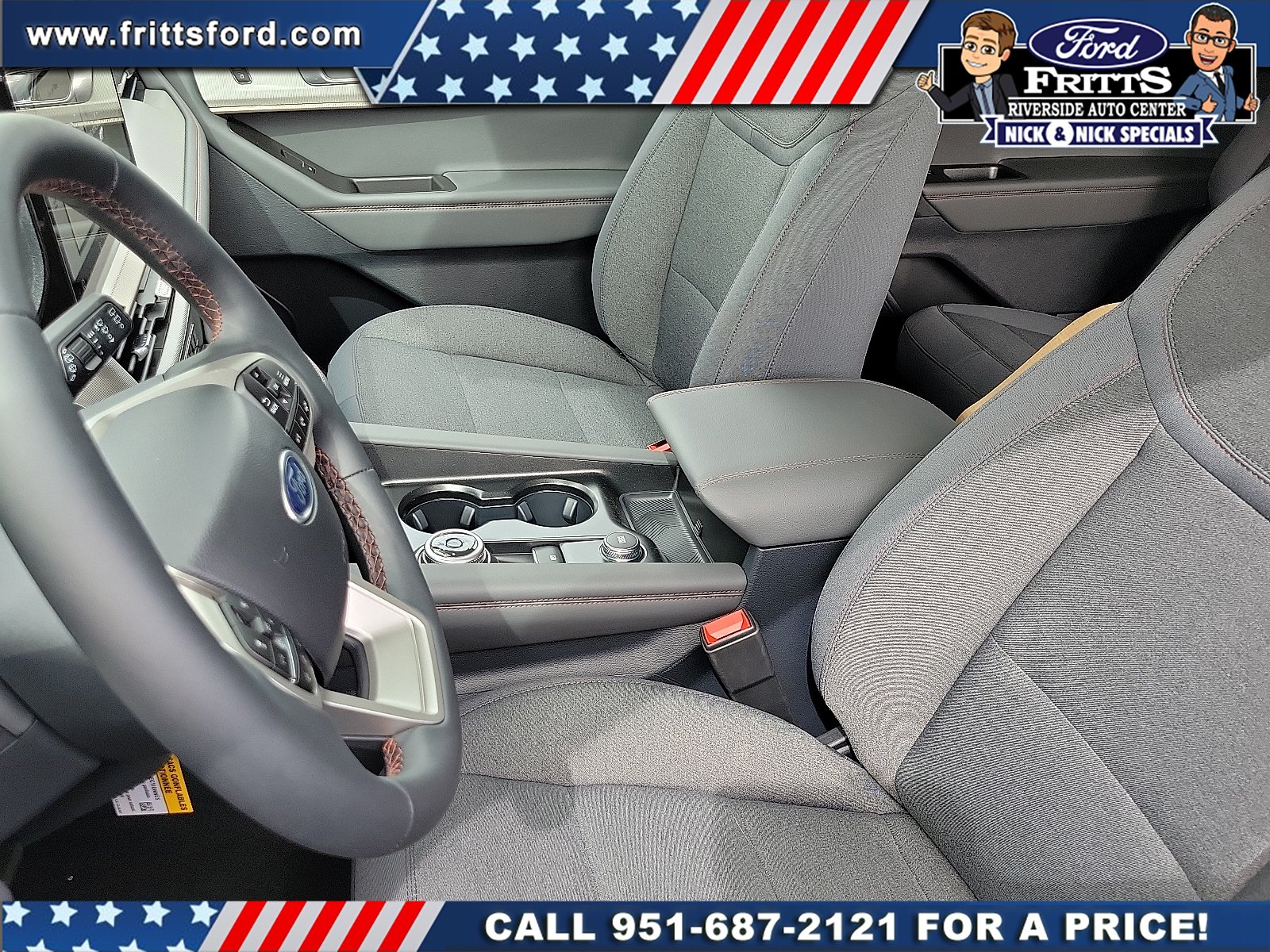 New 2026 Carbonized Gray Metallic Ford Active image 5