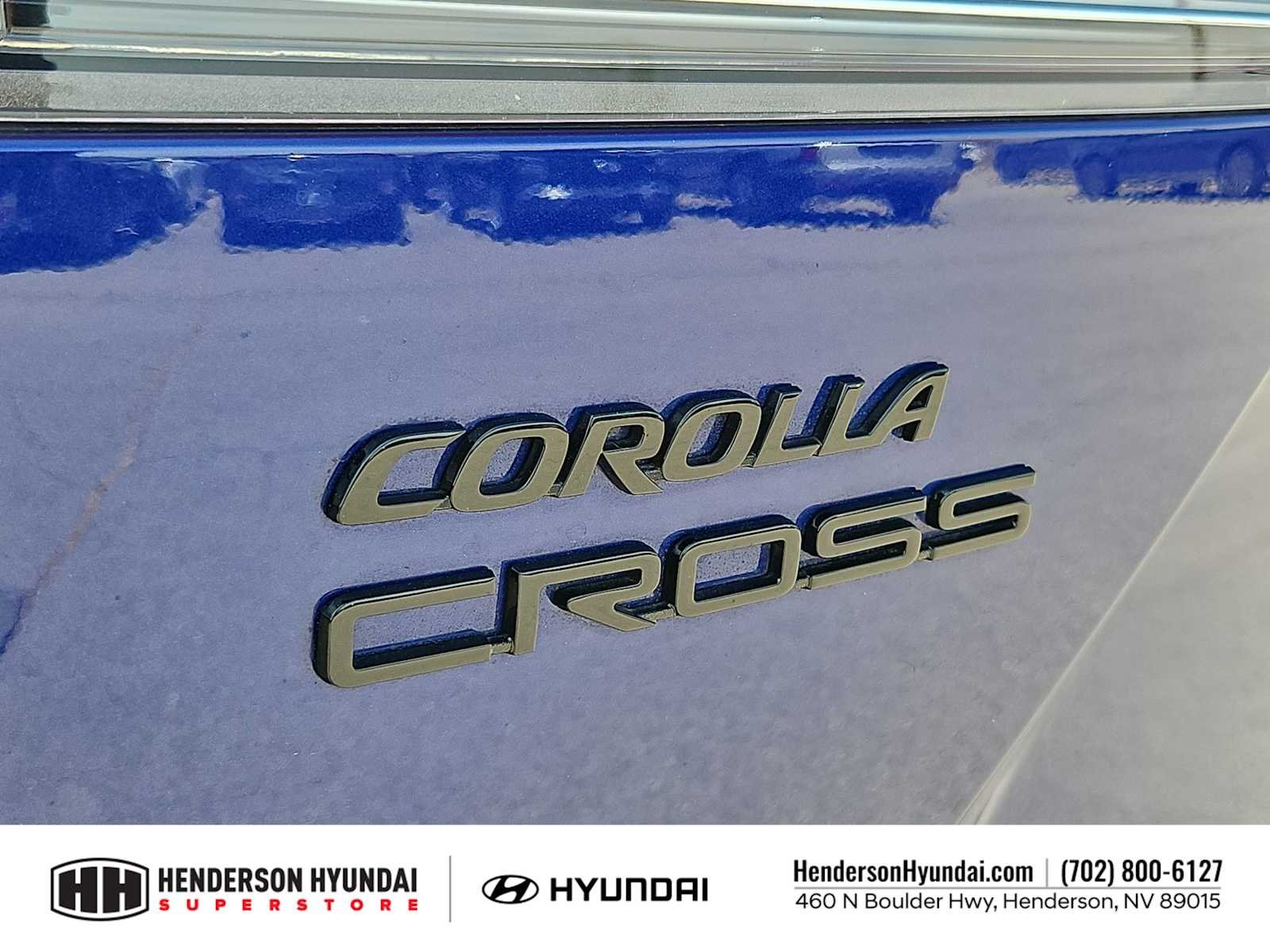 Used 2023 Blue Crush Metallic Toyota Hybrid XSE image 12