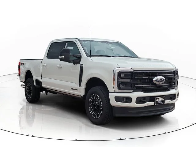 New 2026 White Metallic Ford Platinum image 3