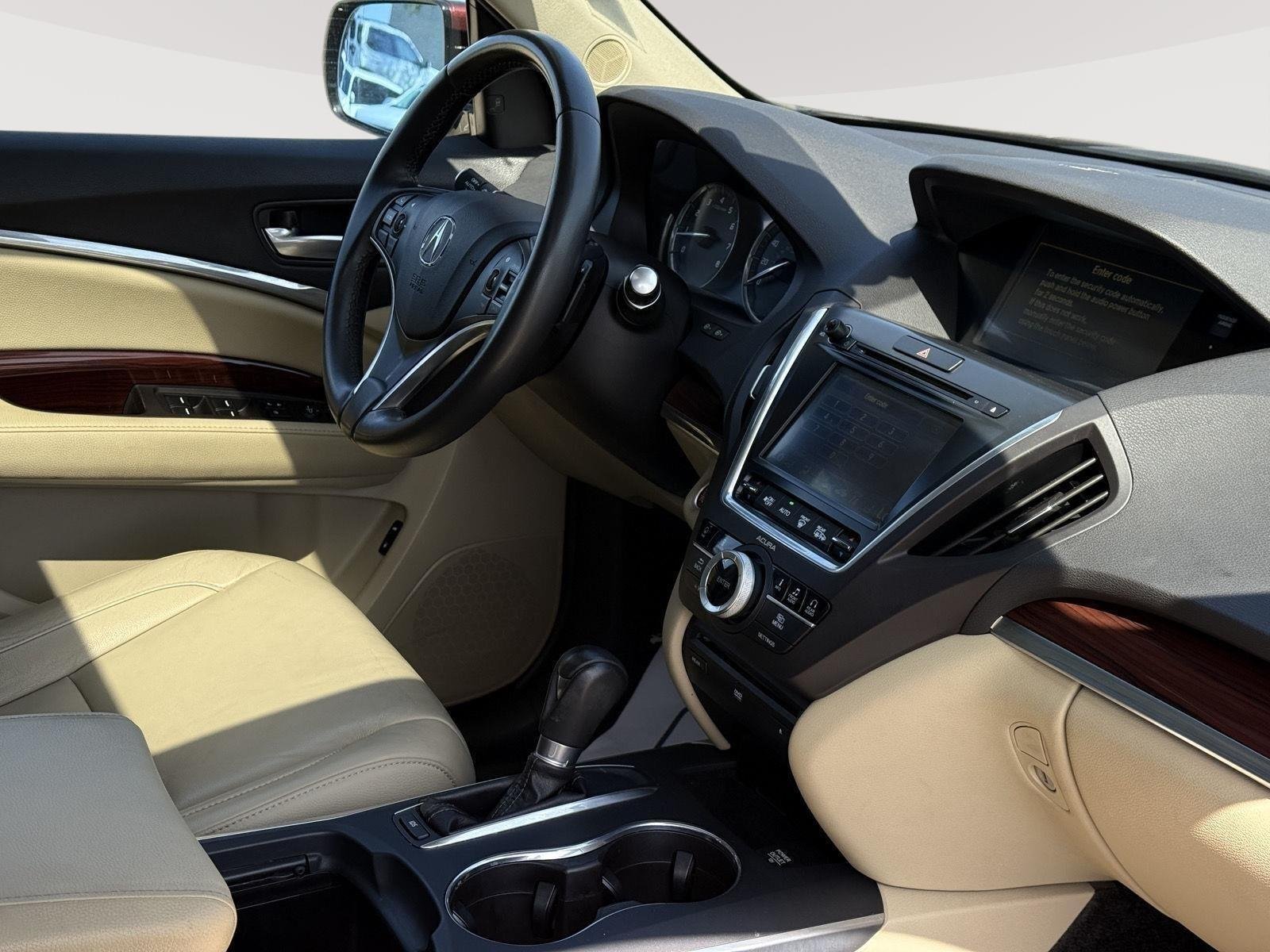 Used 2015 Dark Cherry Pearl Acura Tech/Entertainment Pkg image 23