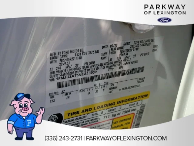 Used 2022 White Ford Limited image 39