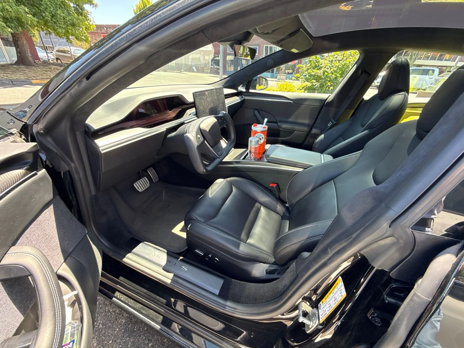 Used 2023 Black Tesla Plaid image 5