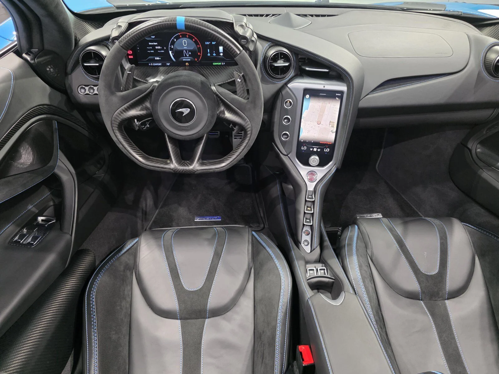 Used 2024 MSO Mexico Blue McLaren Spider image 9