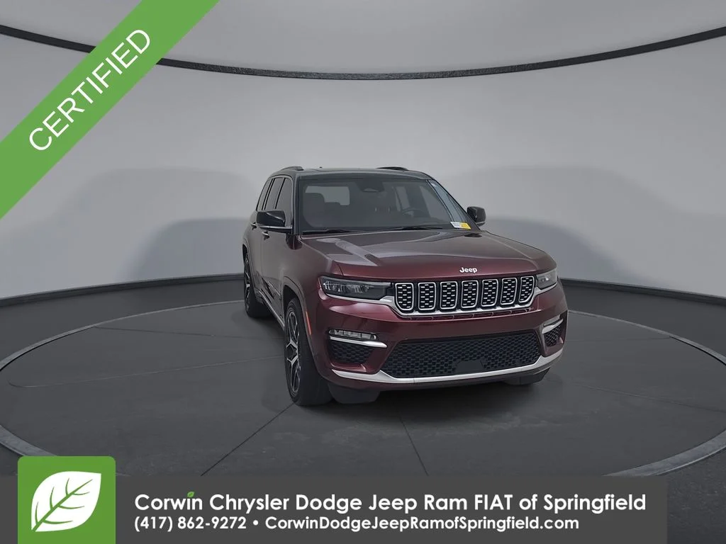 Certified Used 2025 Red Jeep Summit Reserve image 4