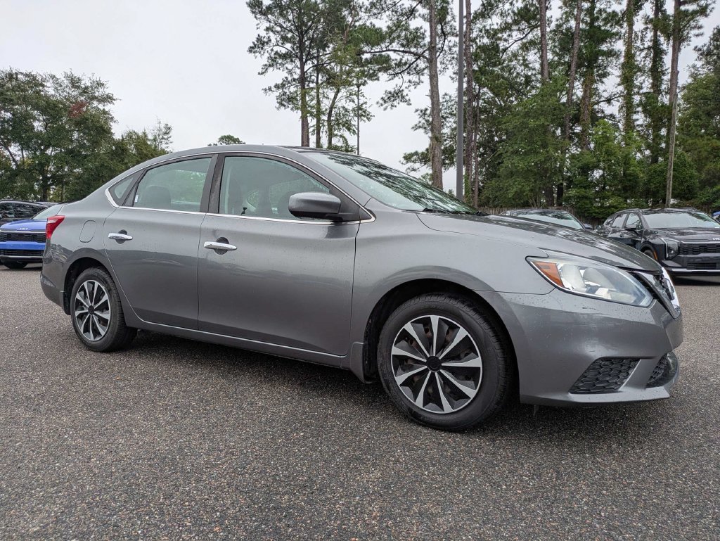 Used 2017 Nissan Sentra SV with VIN 3N1AB7APXHL698265 for sale in Brunswick, GA