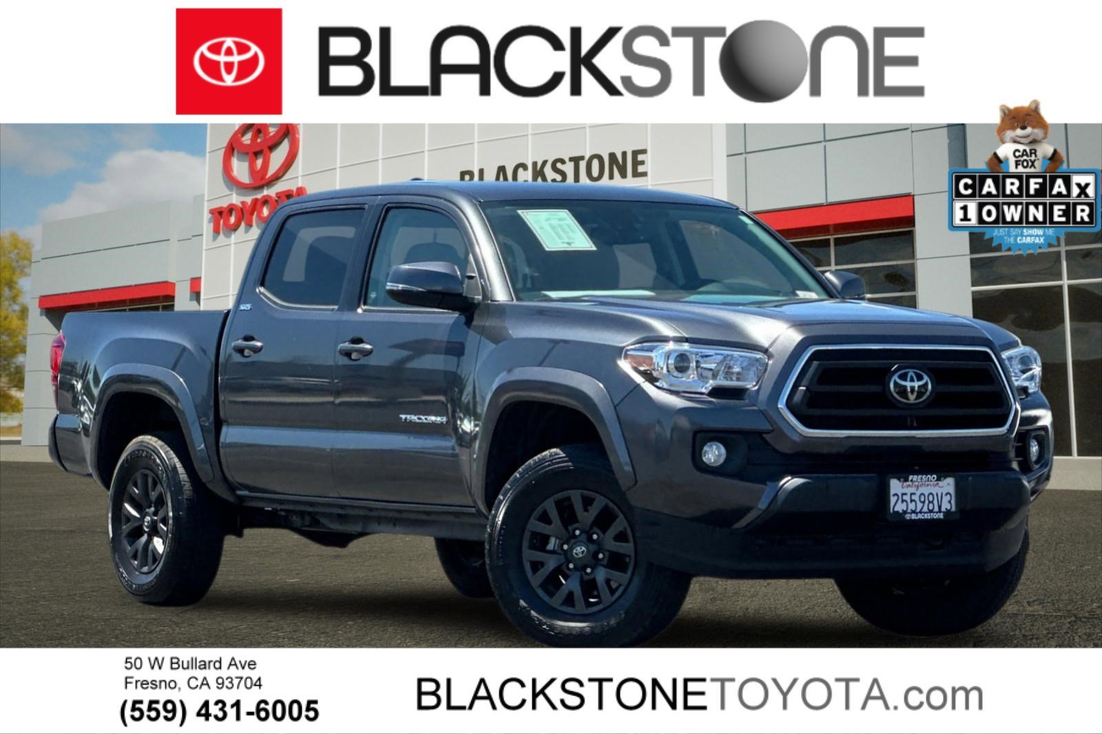 Certified Used 2023 Magnetic Gray Metallic Toyota SR5 image 1