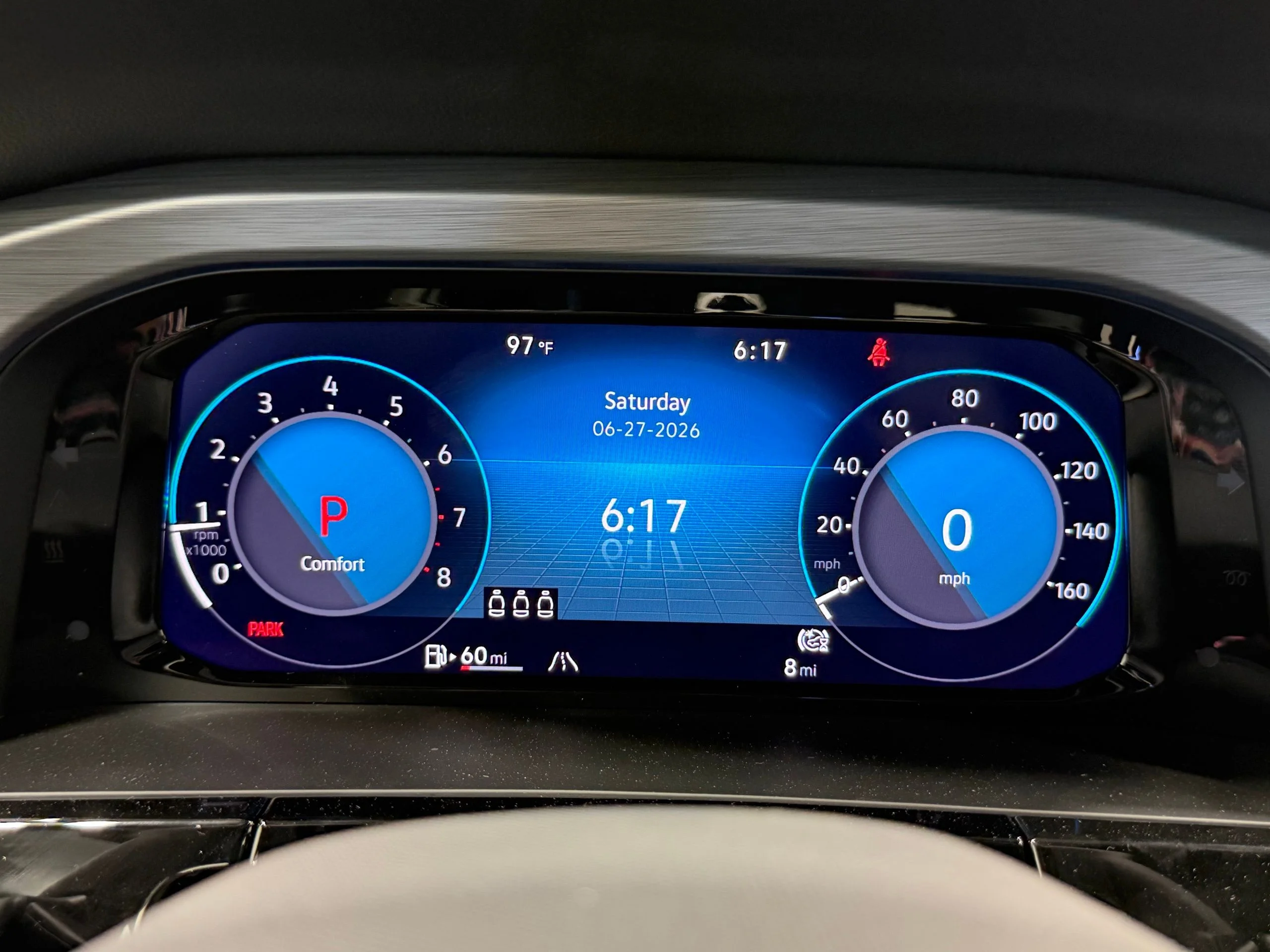 New 2026 Black Volkswagen 2.0T SE w/Technology image 44