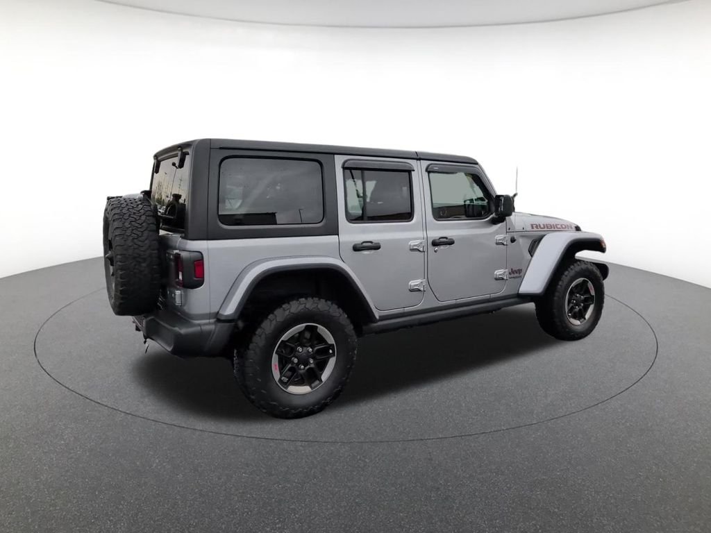 Certified Used 2018 Silver Jeep Unlimited Rubicon image 8