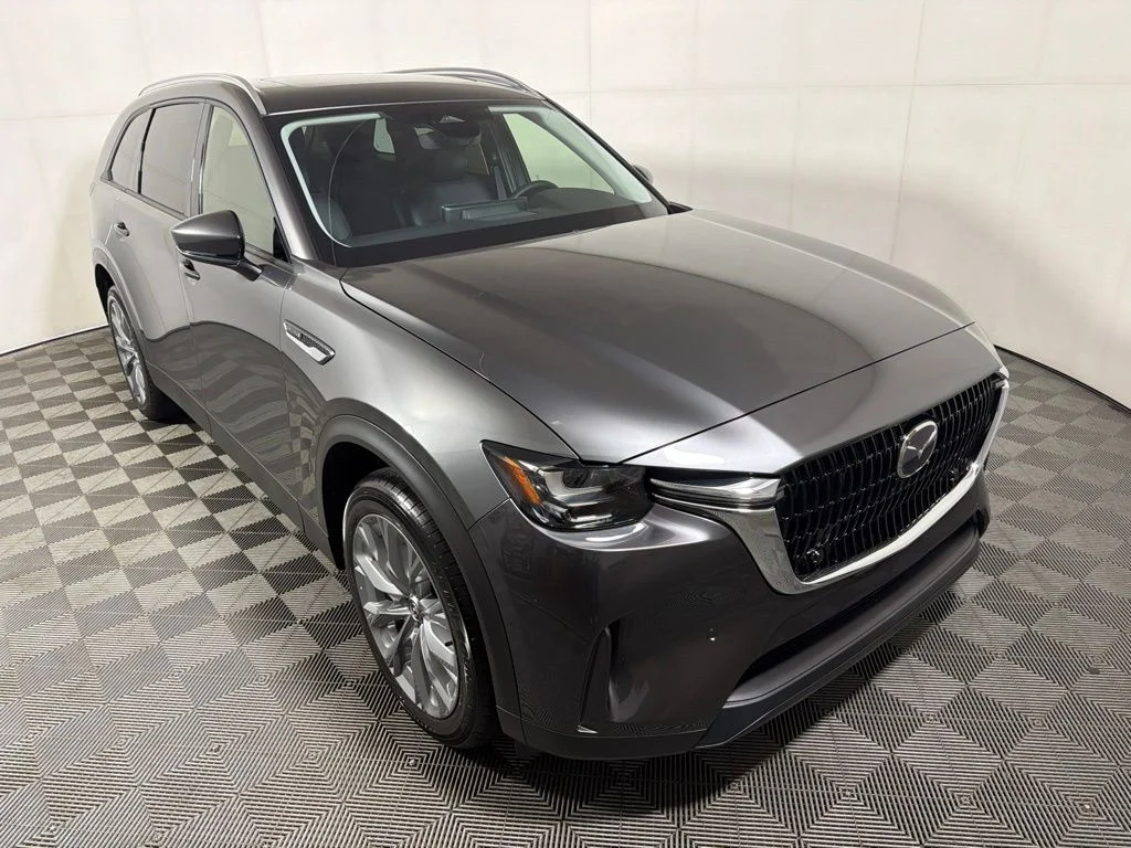 New 2026 Machine Gray Metallic Mazda 3.3 Turbo Preferred AWD image 1
