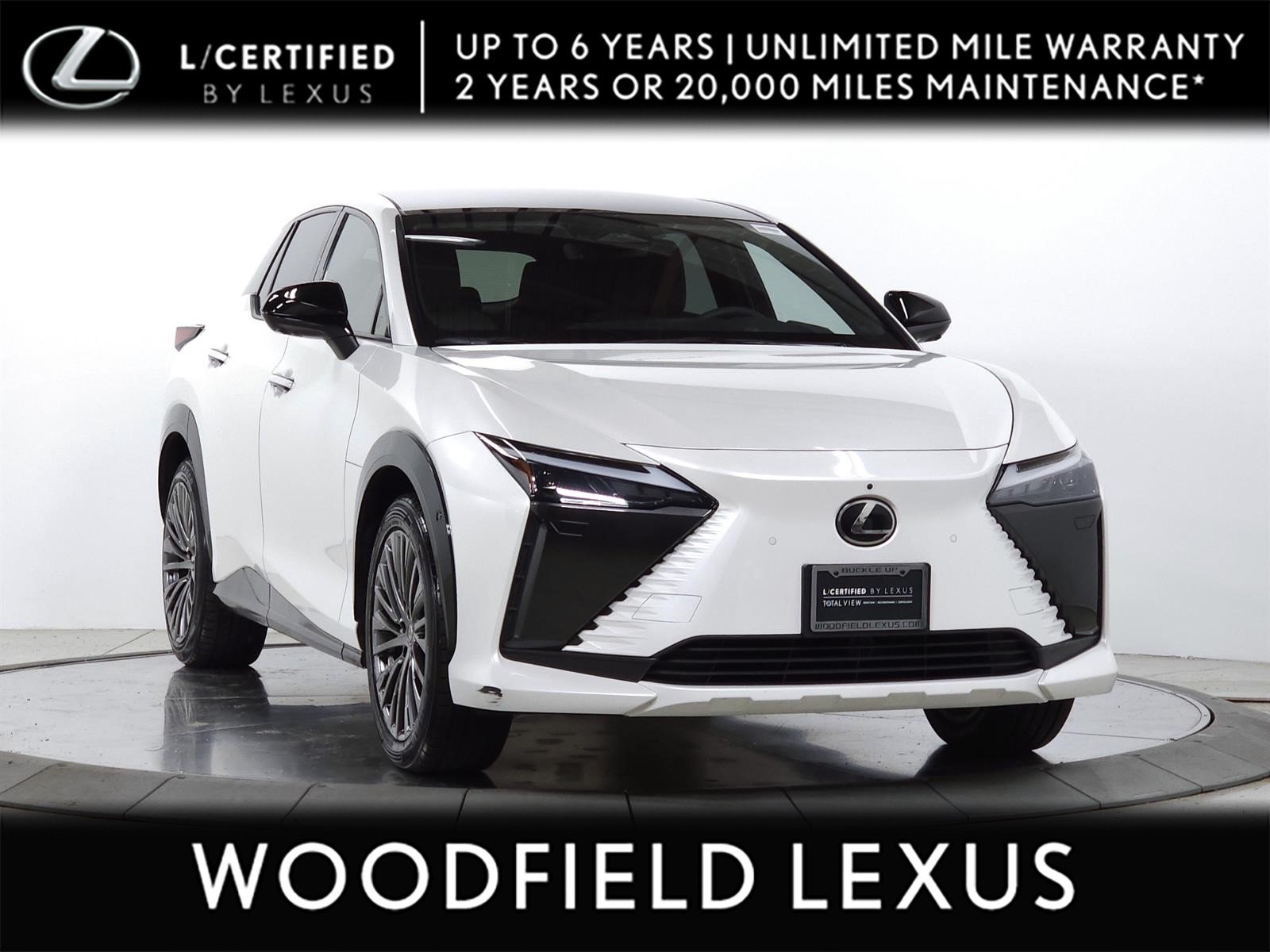 Certified Used 2023 White Lexus LUXURY image 1