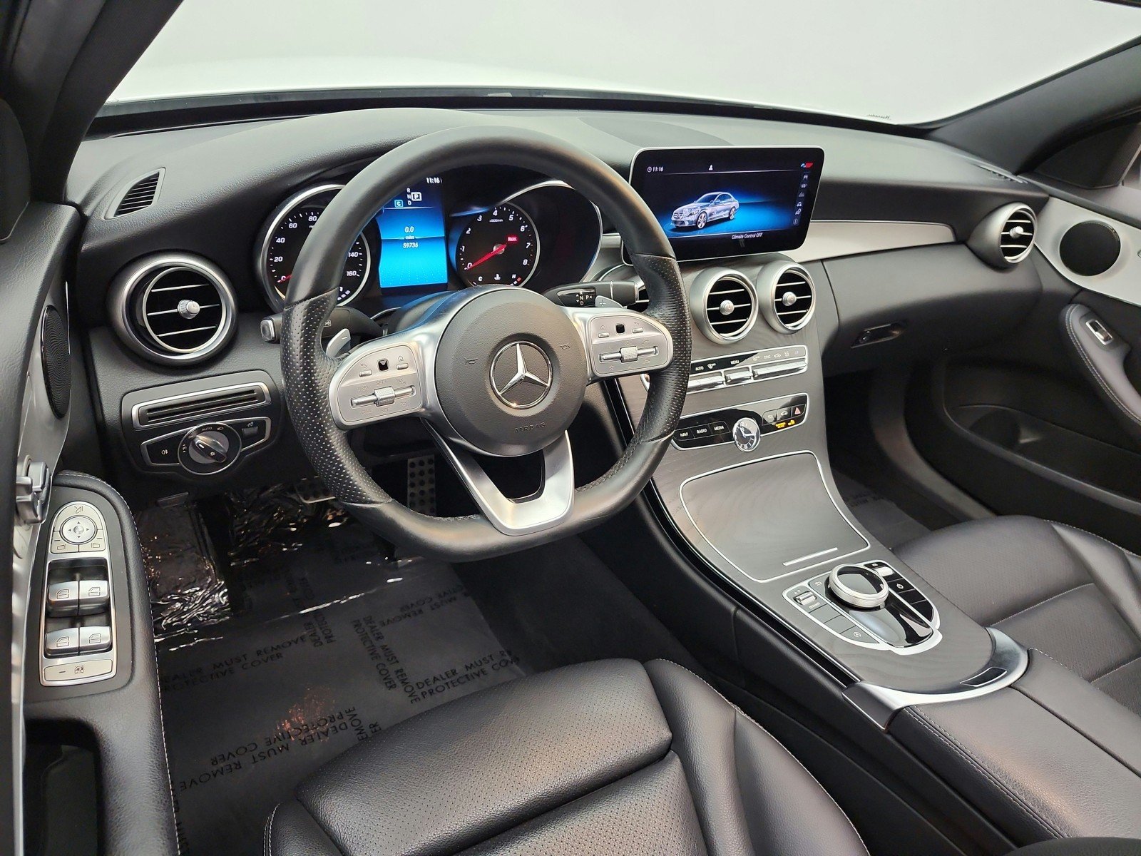 Used 2020 Polar White Mercedes-Benz C 300 Sedan image 14