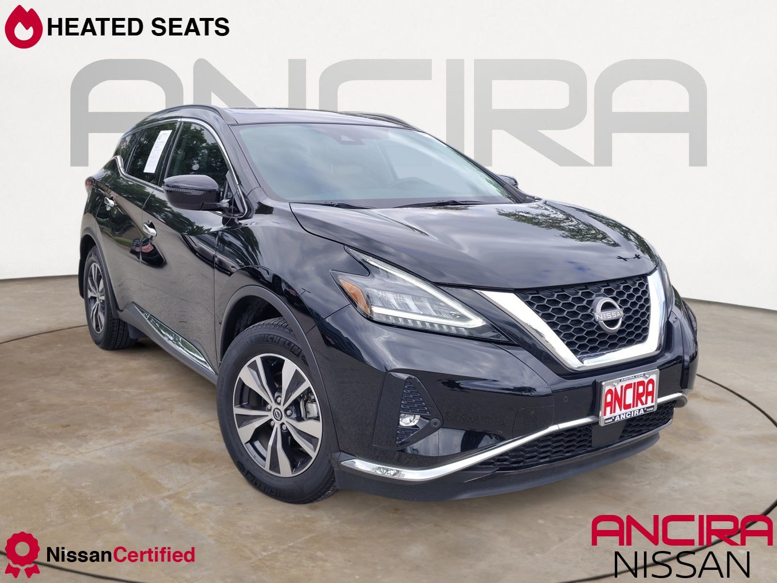 Certified Used 2024 Super Black Nissan SV image 1