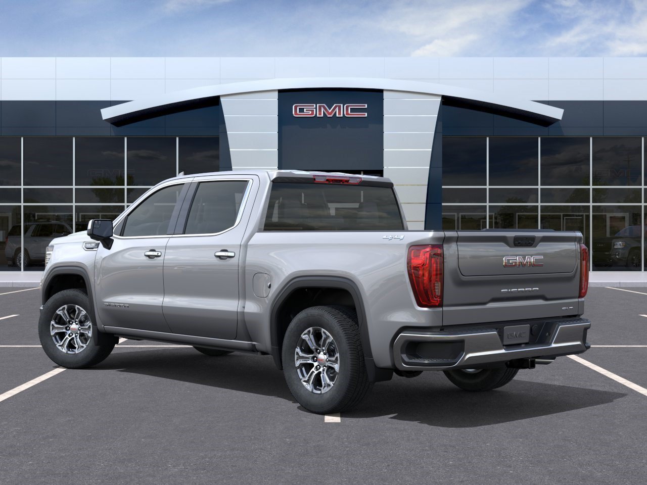 New 2026 Sterling Metallic GMC SLT image 3