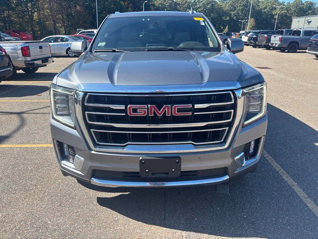 Used 2022 Satin Steel Metallic GMC SLT image 2