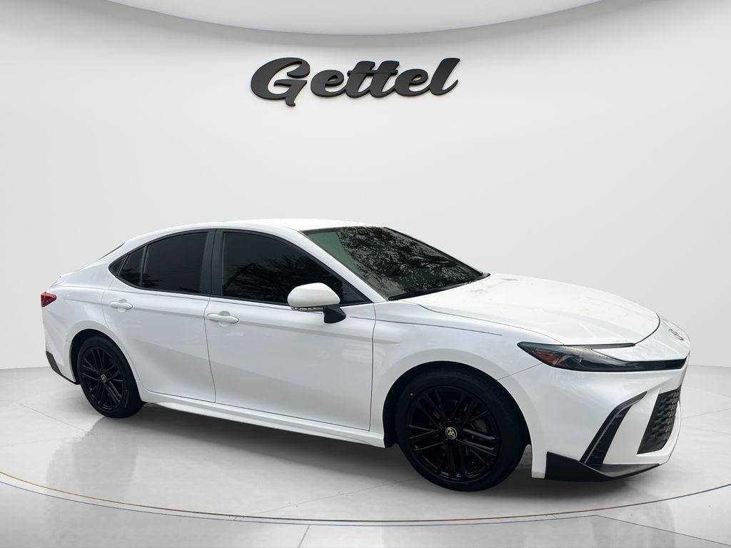 Certified Used 2025 White Toyota SE image 3