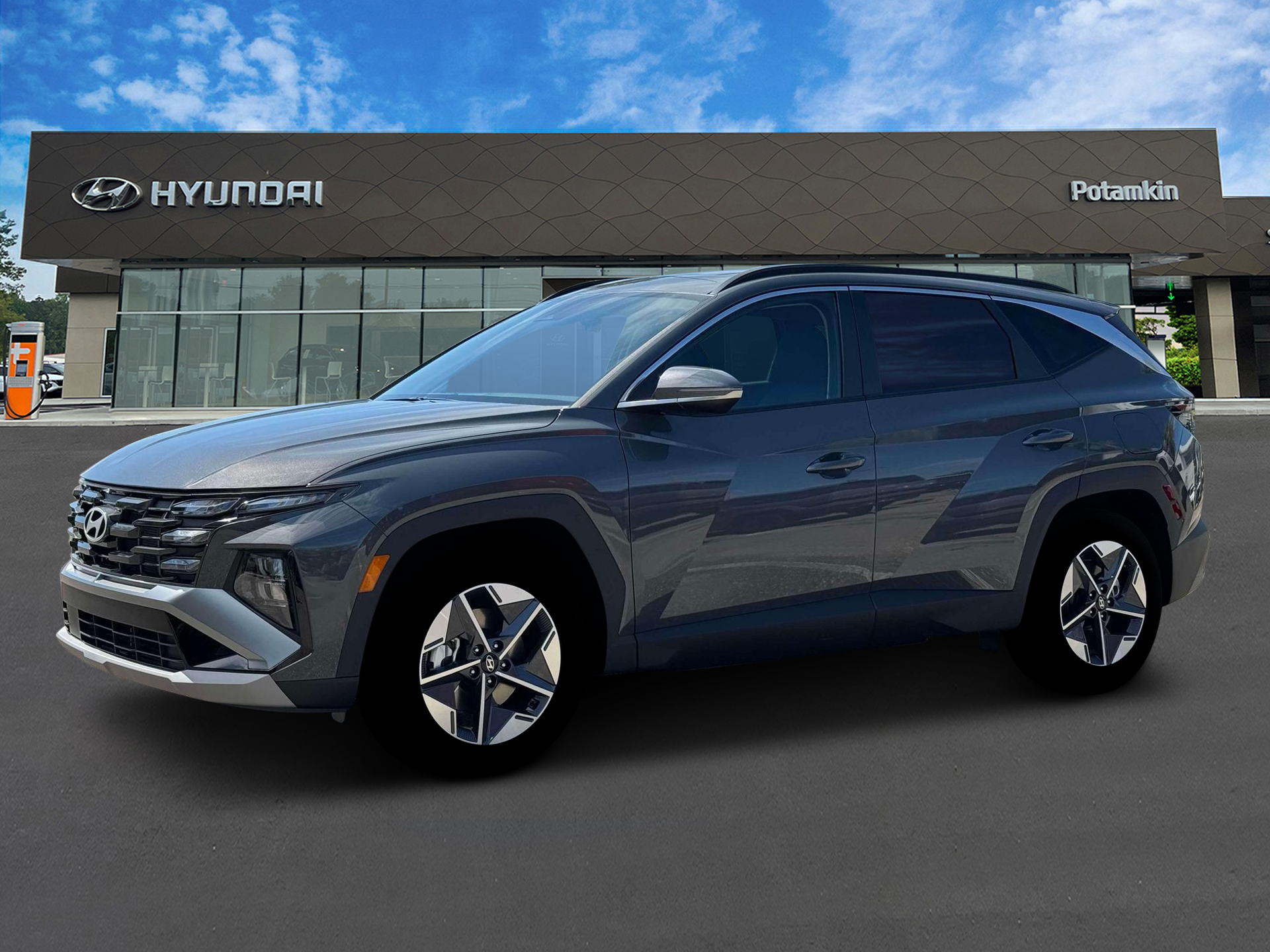 New 2026 Ecotronic Gray Hyundai SEL Premium image 2