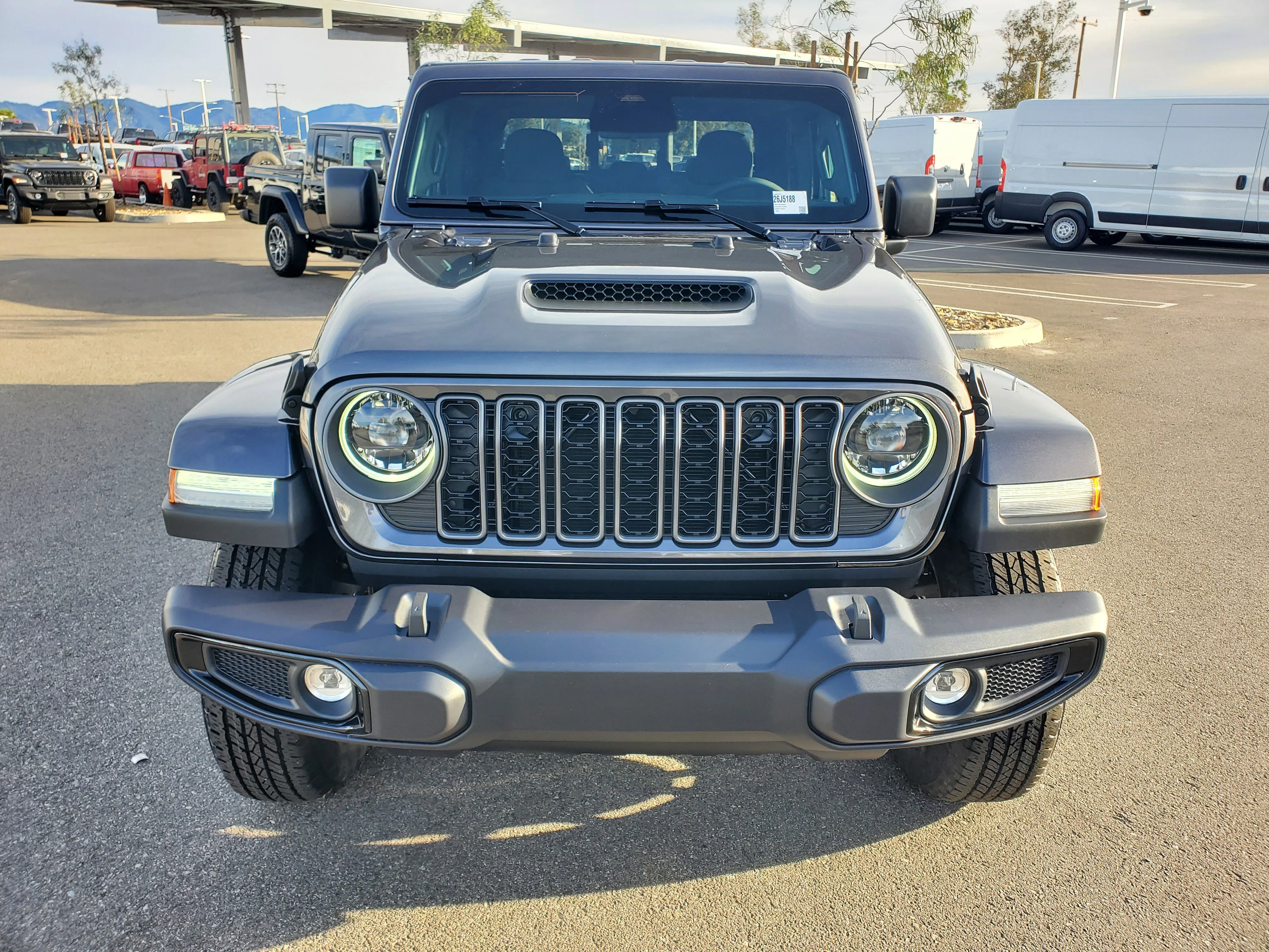 New 2026 Granite Crystal Metallic Clear-Coat Exterior Paint Jeep Sport S image 8