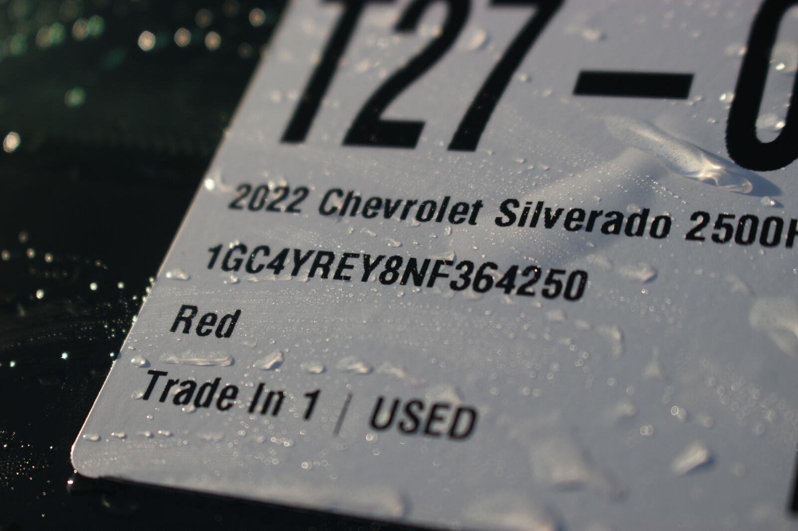 Used 2022 CHERRY RED TINTCOAT Chevrolet High Country image 44