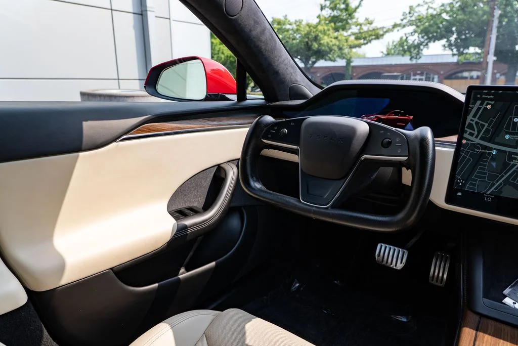 Used 2022 Red Tesla Base image 12