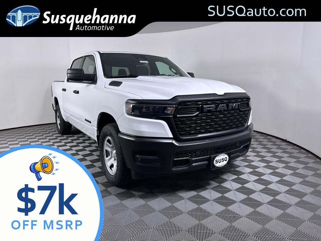 New 2026 Bright White Clear-Coat Exterior Paint RAM Tradesman image 1