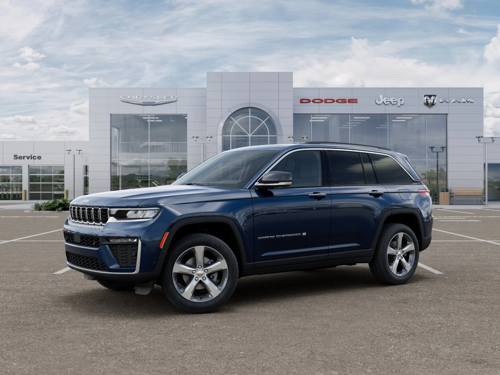 New 2026 Fathom Blue Pearl-Coat Exterior Paint Jeep Limited image 42