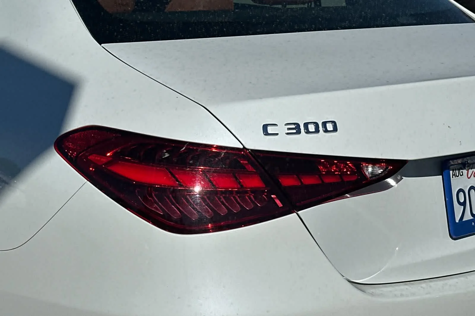 Used 2022 MANUFAKTUR Moonlight White Metallic Mercedes-Benz C 300 image 15