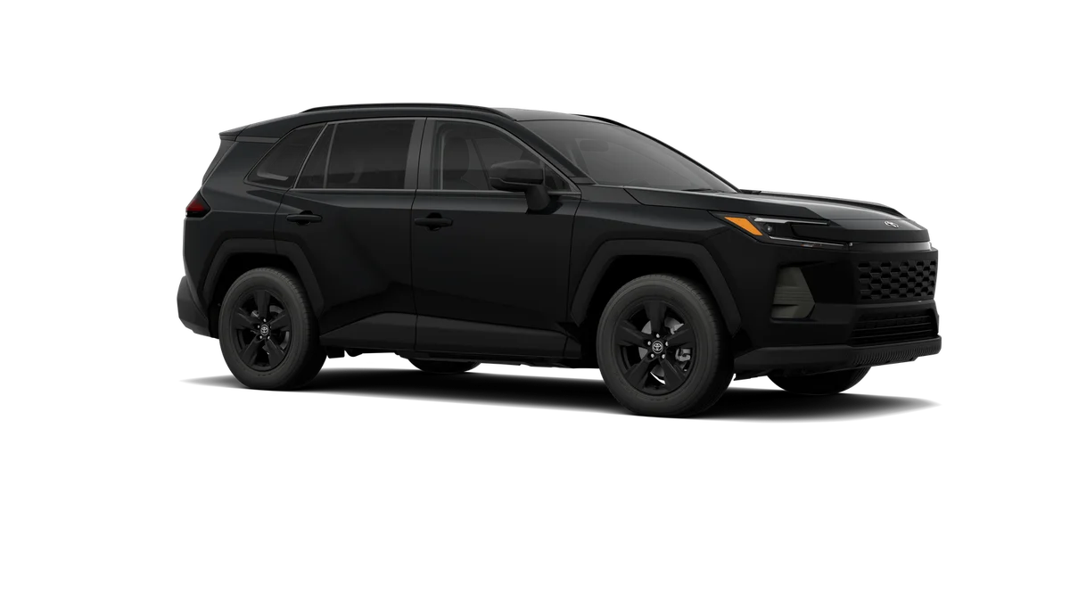 New 2026 Midnight Black Metallic Toyota LE image 14