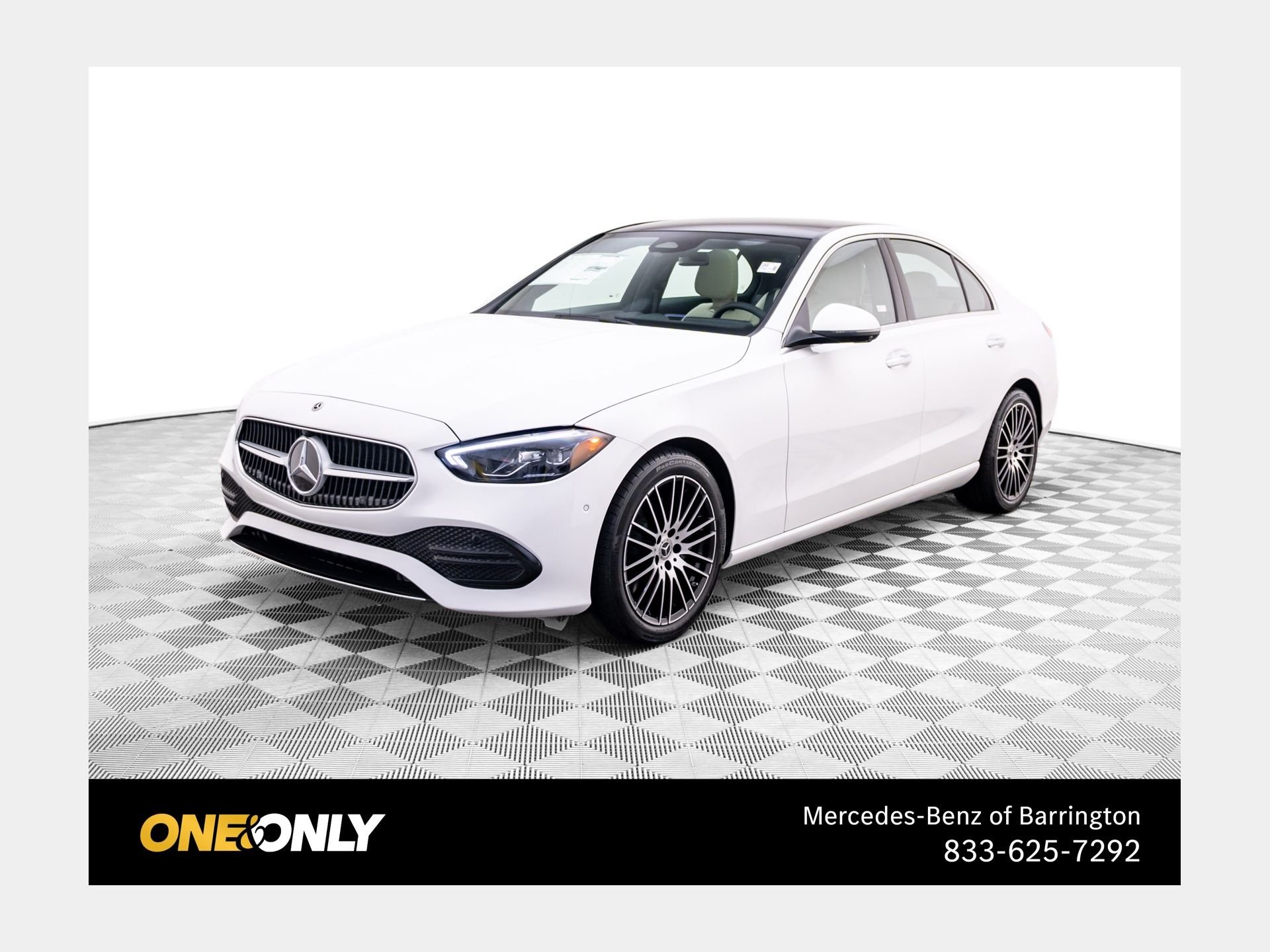 New 2026 White Mercedes-Benz C 300 image 1