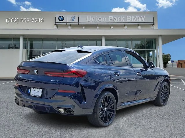 New 2027 Tanzanite Blue II Metallic BMW xDrive40i image 4