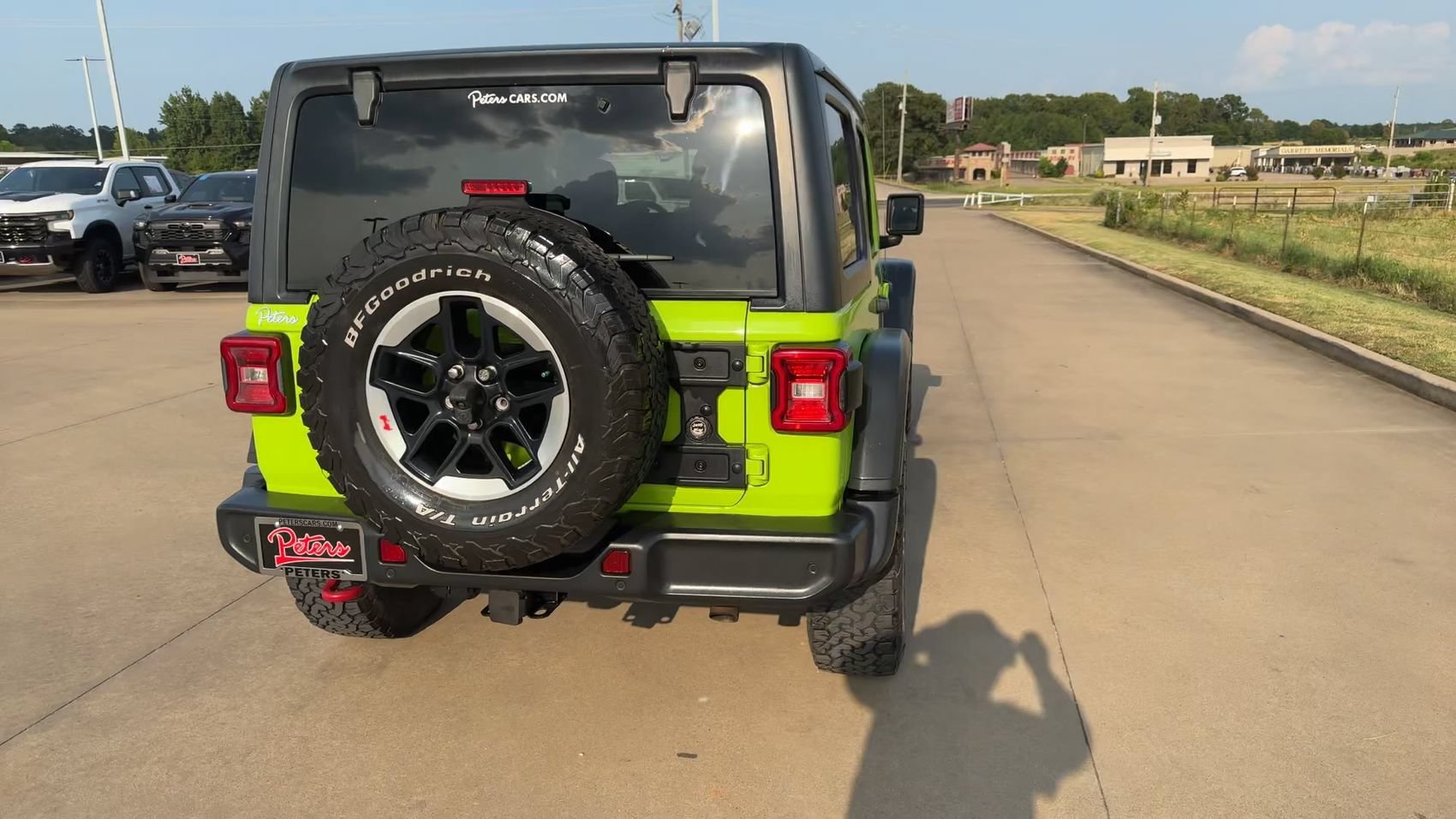 Used 2021 Gecko Clearcoat Jeep Unlimited Rubicon image 8