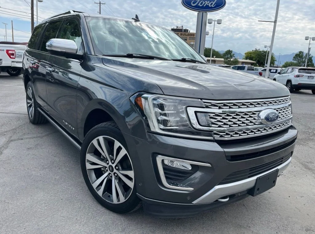 Certified Used 2020 Gray Ford Platinum image 3