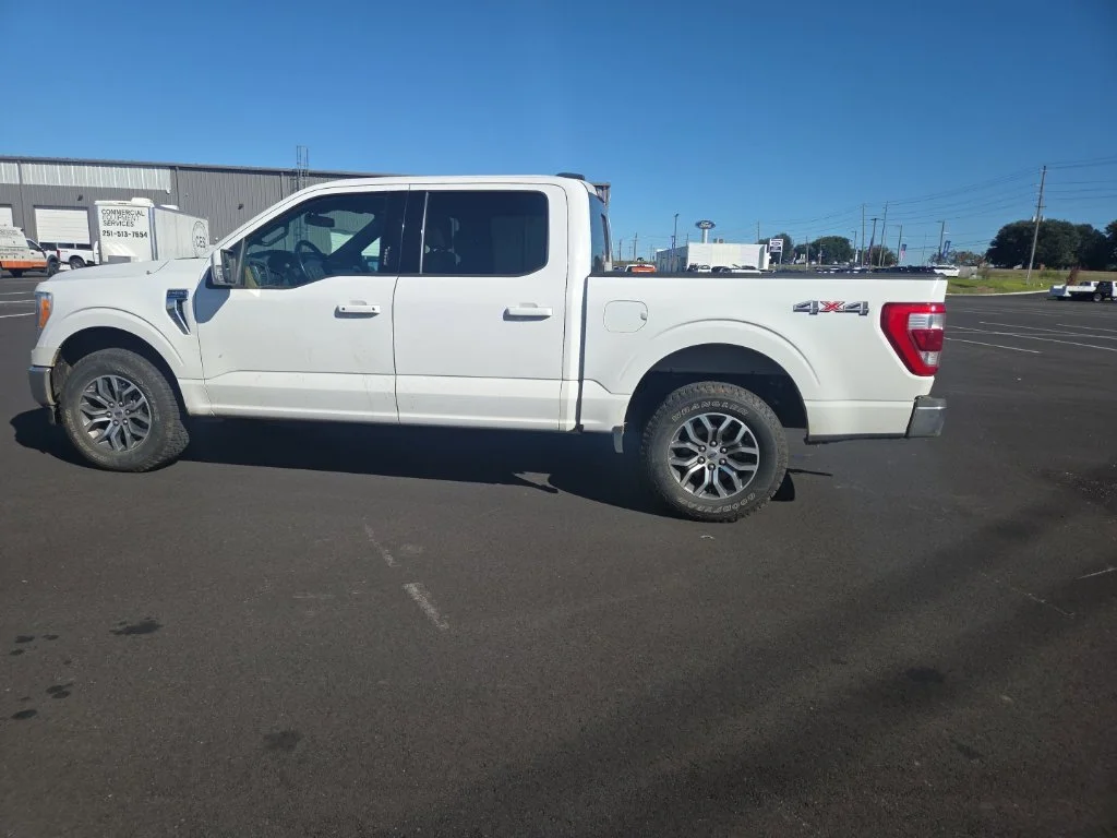 Certified Used 2021 White Ford Lariat image 12