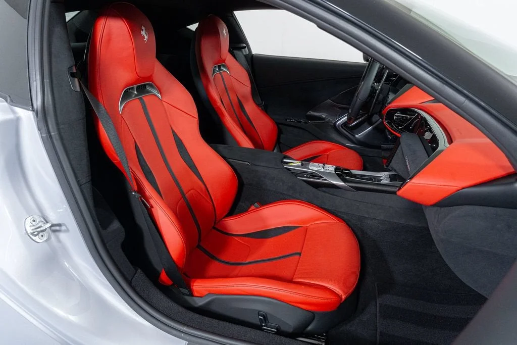 Used 2025 Bianco Artico Ferrari Coupe image 34