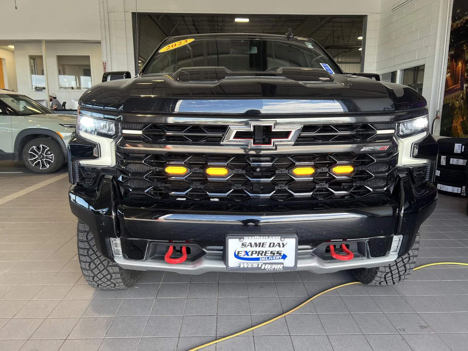 Used 2023 Black Chevrolet ZR2 image 2