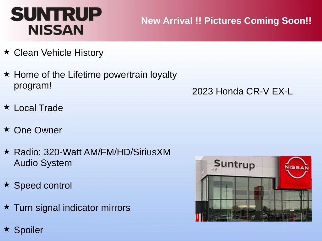 Used 2023  Honda EX-L image 2