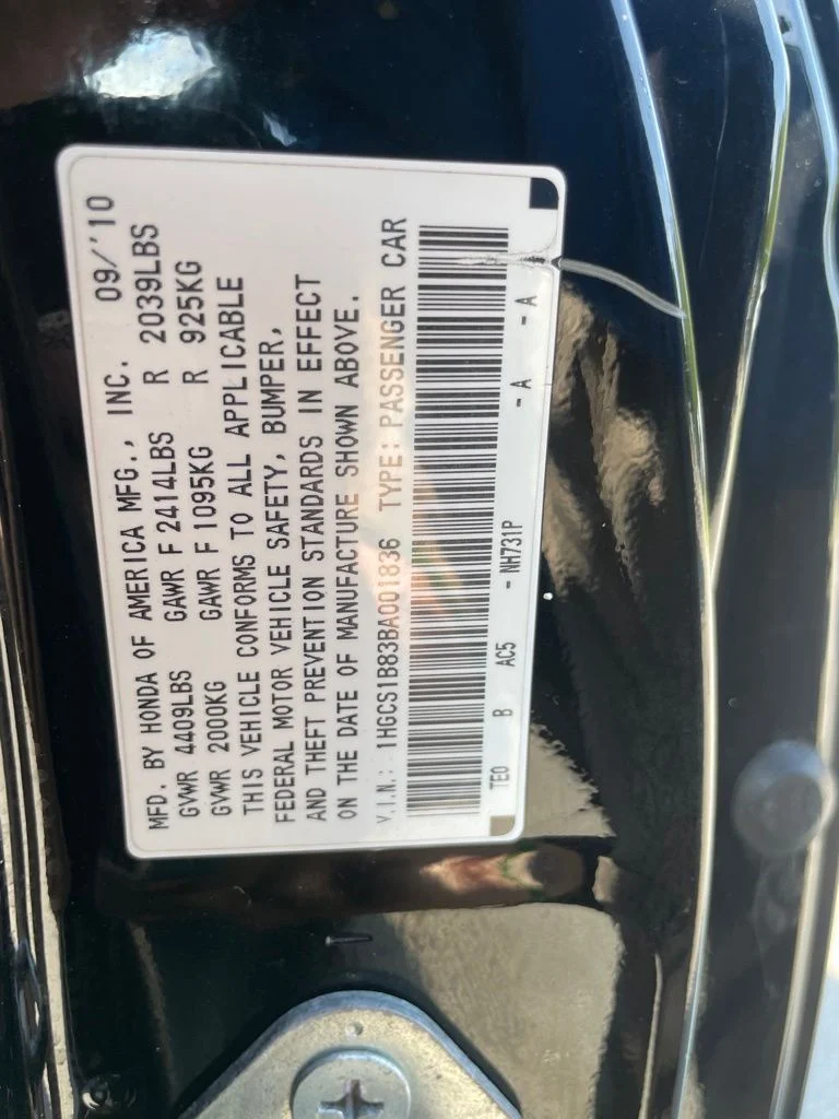 Used 2011 Black Honda EX-L image 14