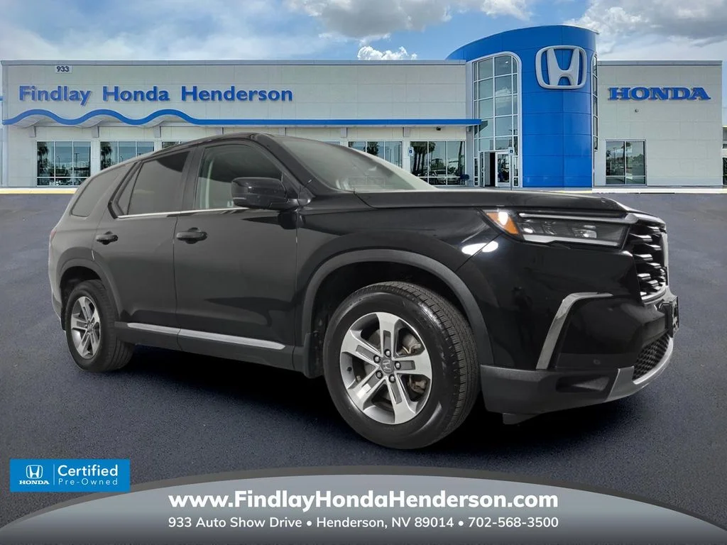 Certified Used 2024 Crystal Black Pearl Honda EX-L image 1