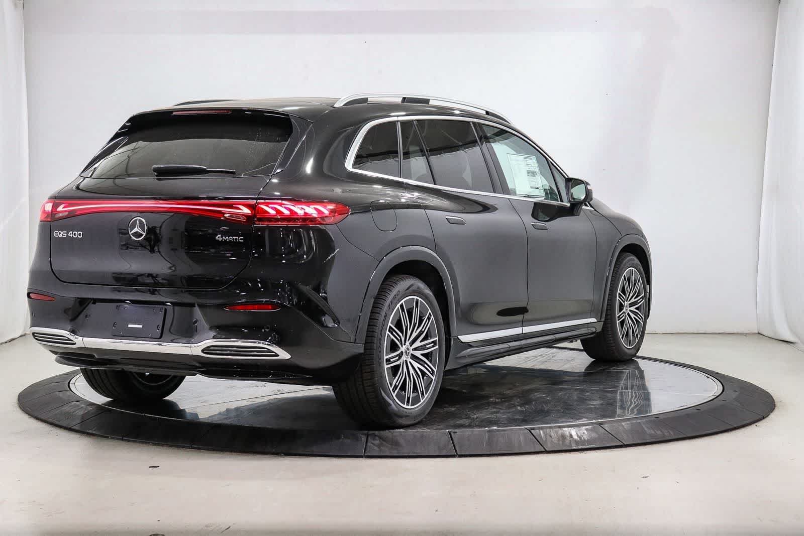 New 2026 Obsidian Black Metallic Mercedes-Benz EQS 400 image 4