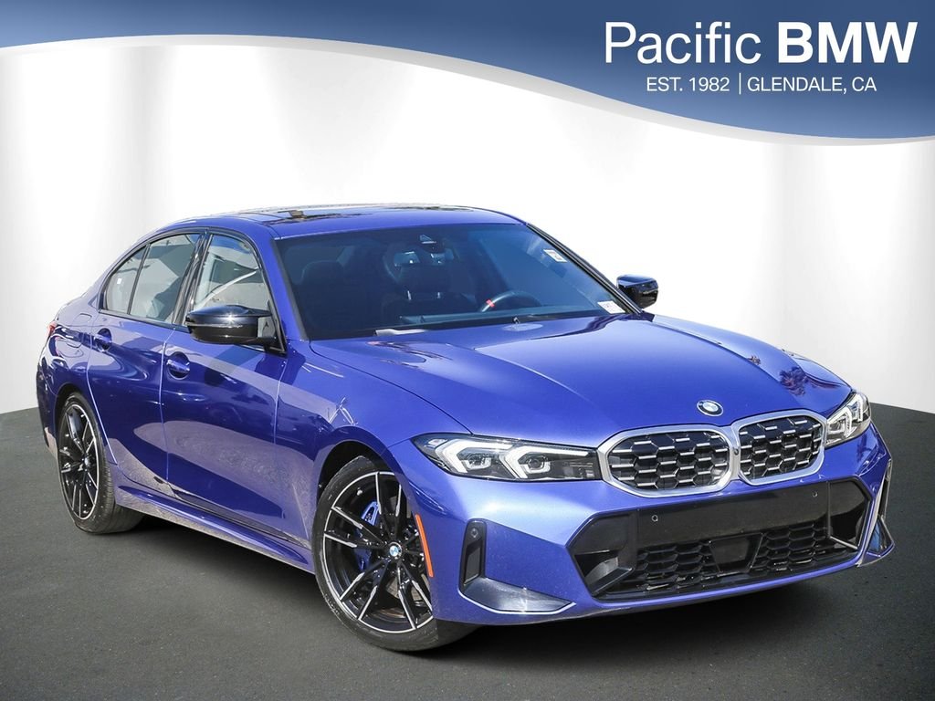 Used 2025 Portimao Blue Metallic BMW M340i image 1
