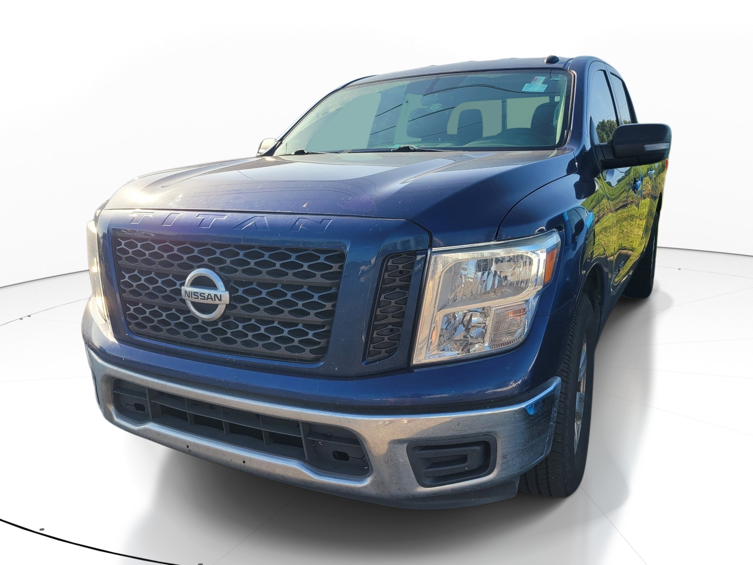 Used 2019 Deep Blue Pearl Metallic Nissan SV image 3